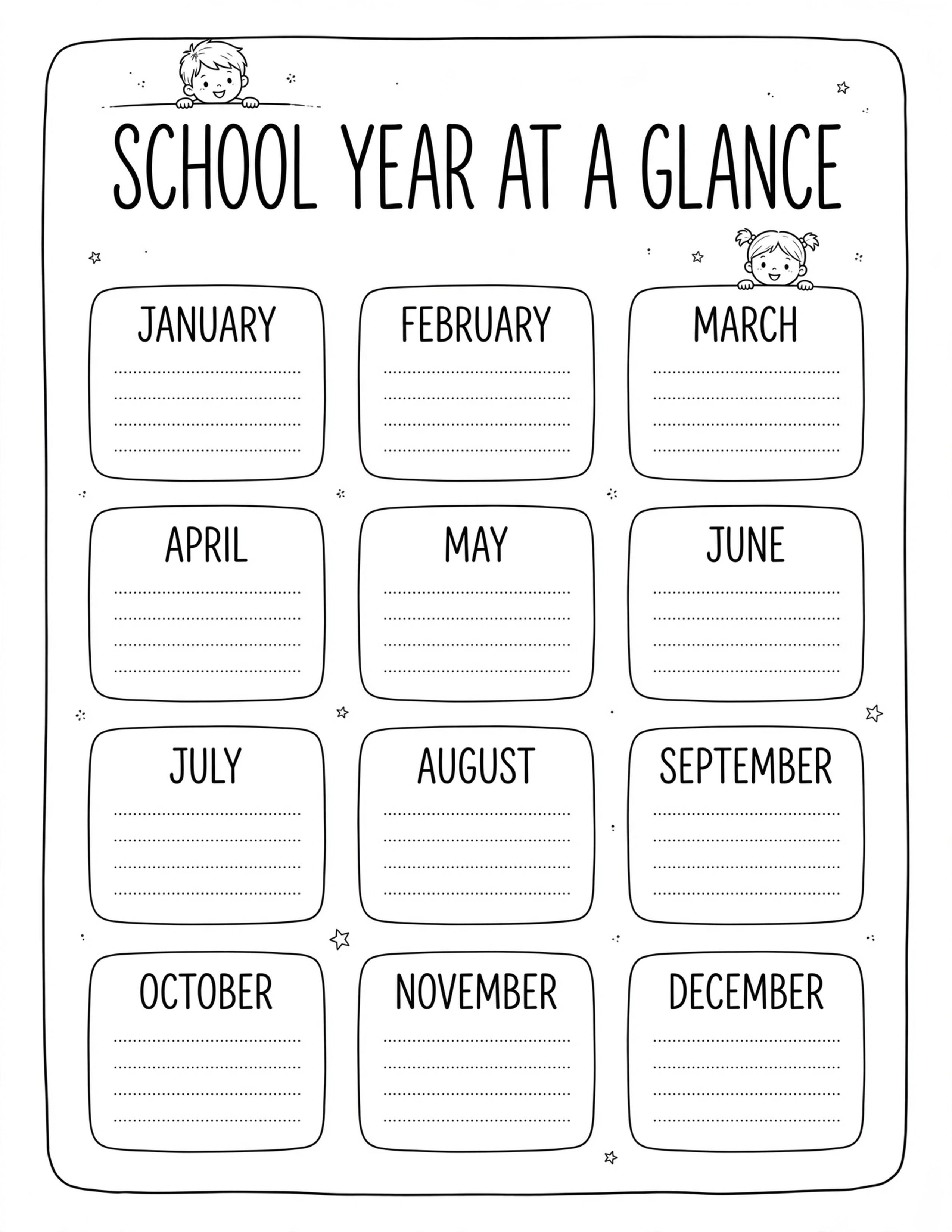 Back To School Planner - BACK TO SCHOOL CHECKLIST