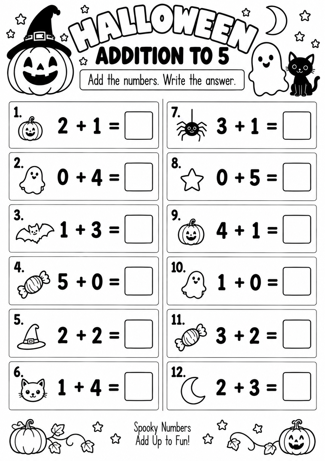 Halloween Addition to 5