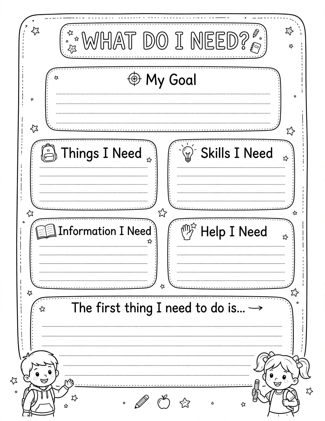 Kids Habit Tracker - WHAT DO I NEED?