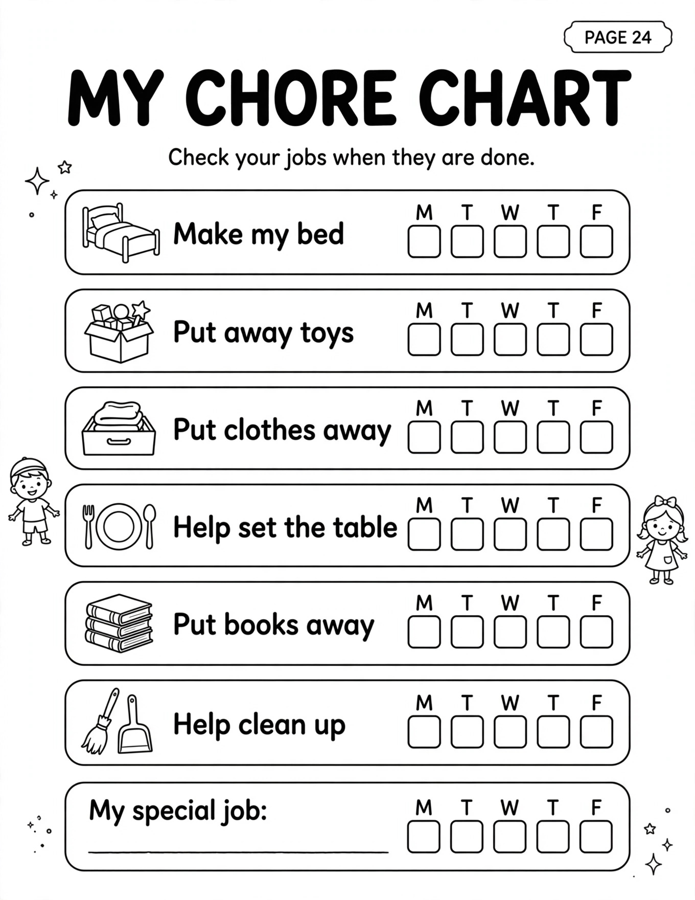MY CHORE CHART