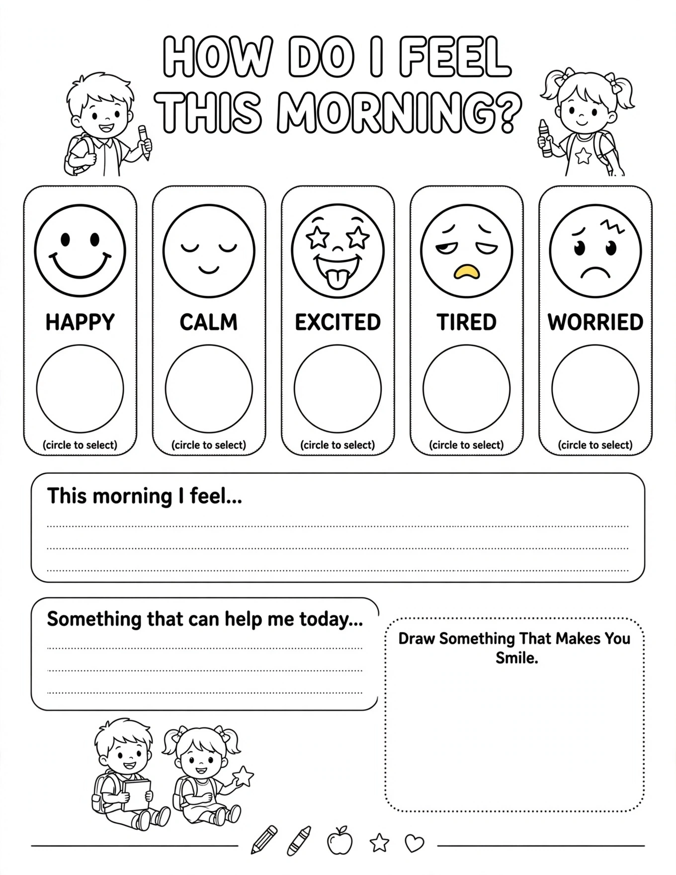 Morning Routine Planner For Kids - DESIGN YOUR PERFECT MORNING