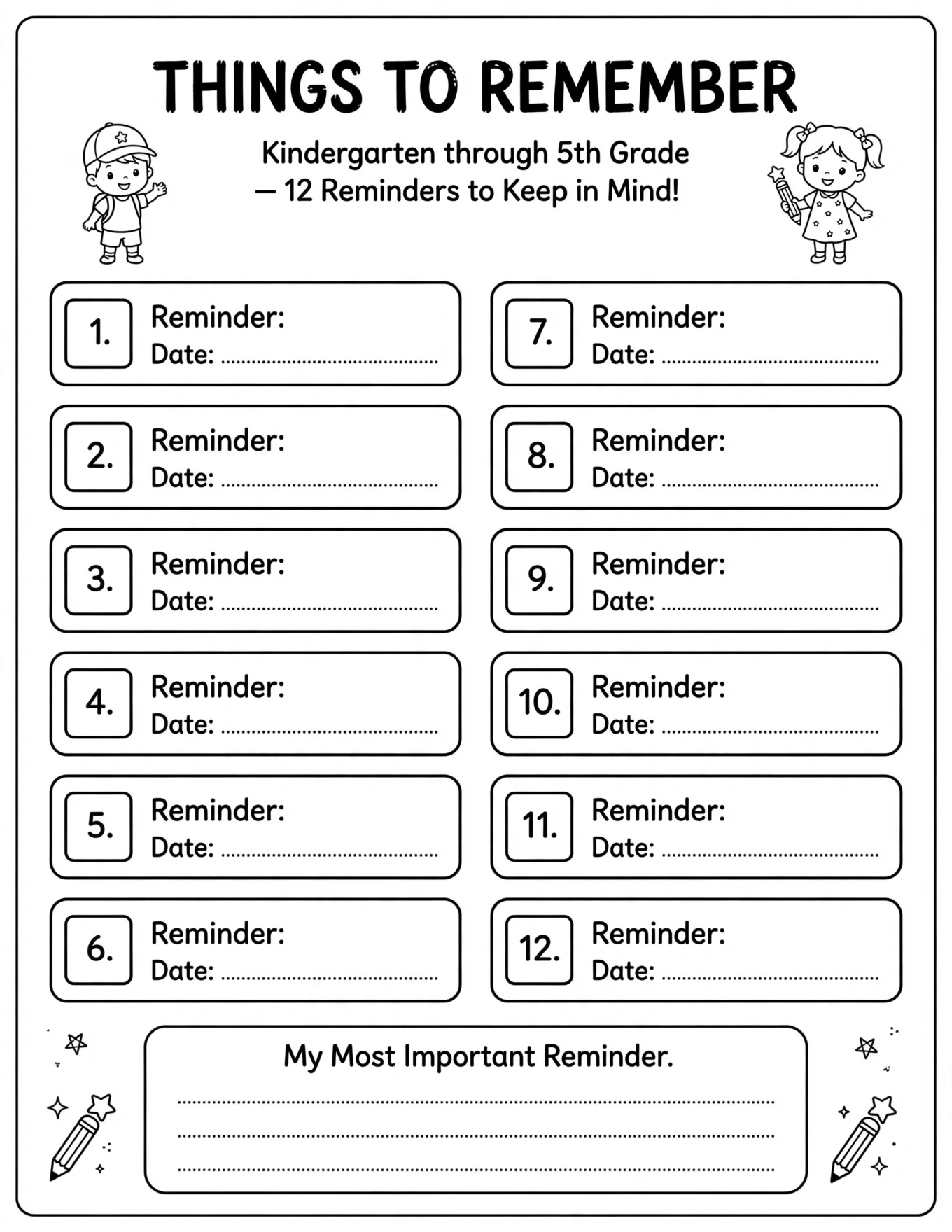 My School Year Planner - MY SCHOOL HABITS