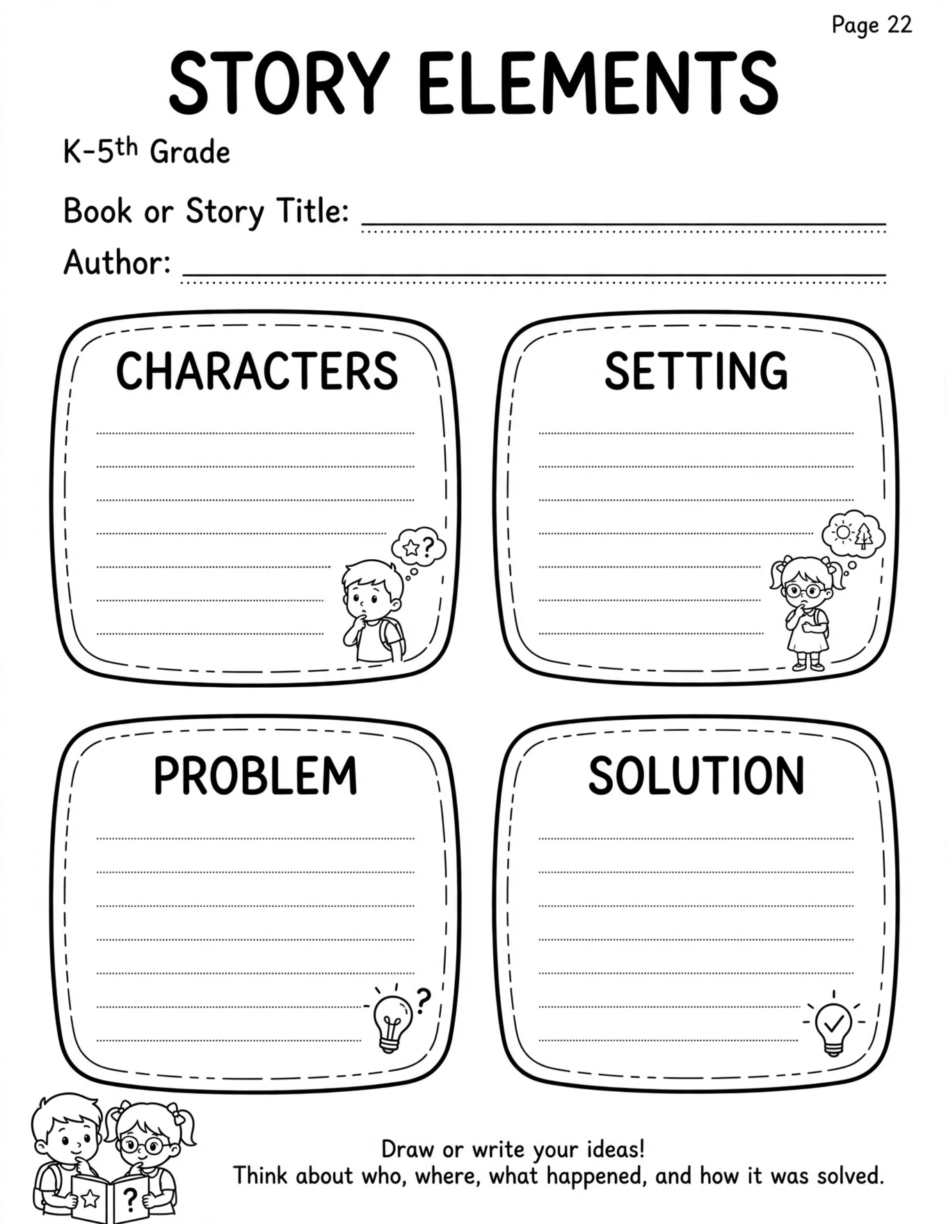 Reading Planner For Kids - MY FAVORITE BOOK