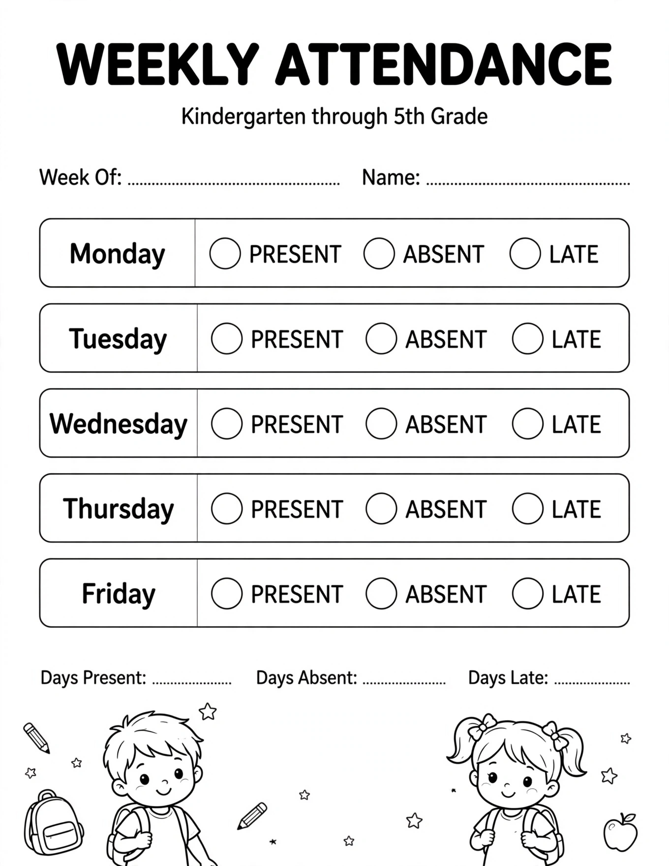 School Calendar For Kids - THIS SCHOOL CALENDAR BELONGS TO