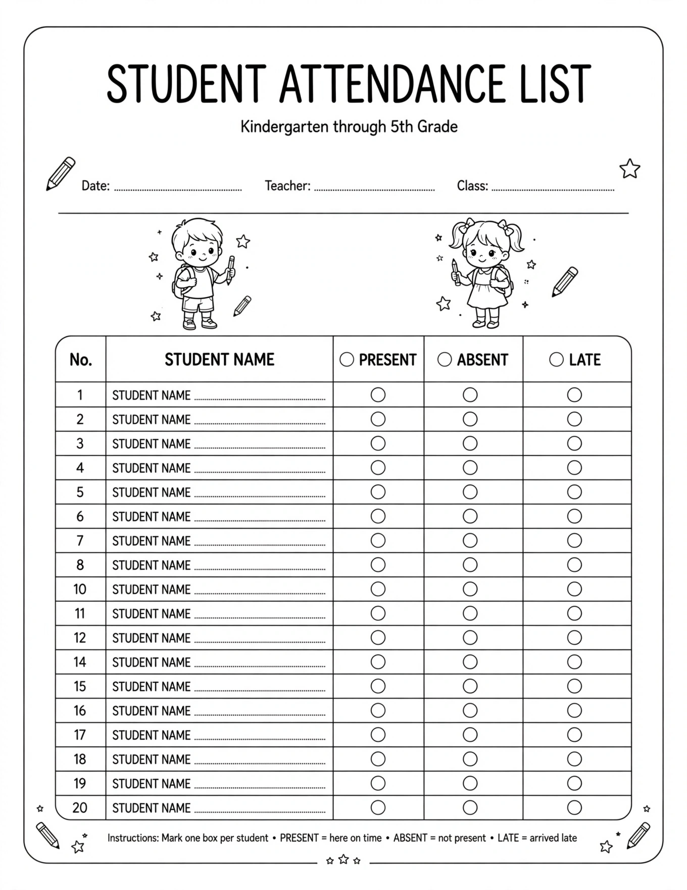 School Calendar For Kids - SCHOOL ACTIVITY CALENDAR