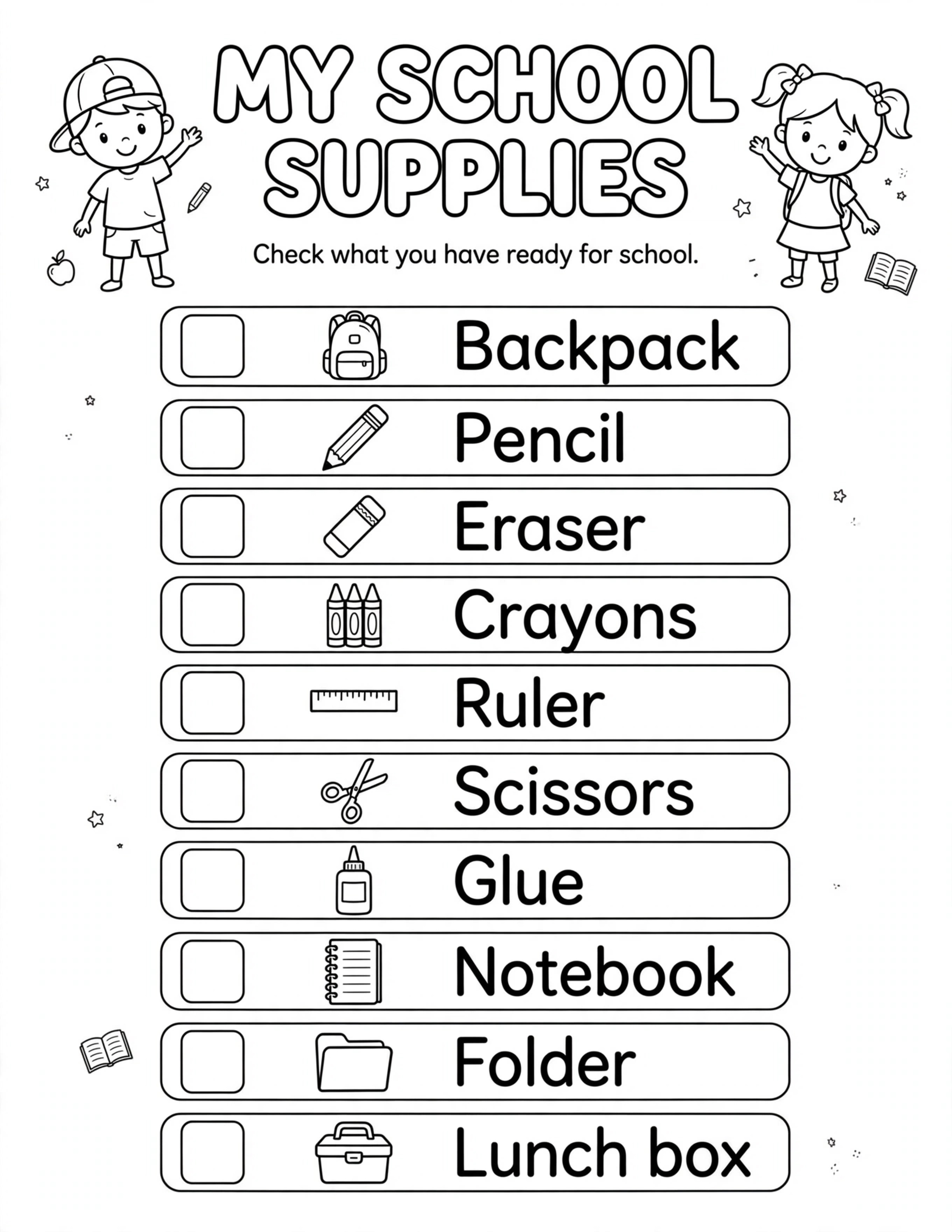 ELEMENTARY STUDENT MY MONTHLY PLAN