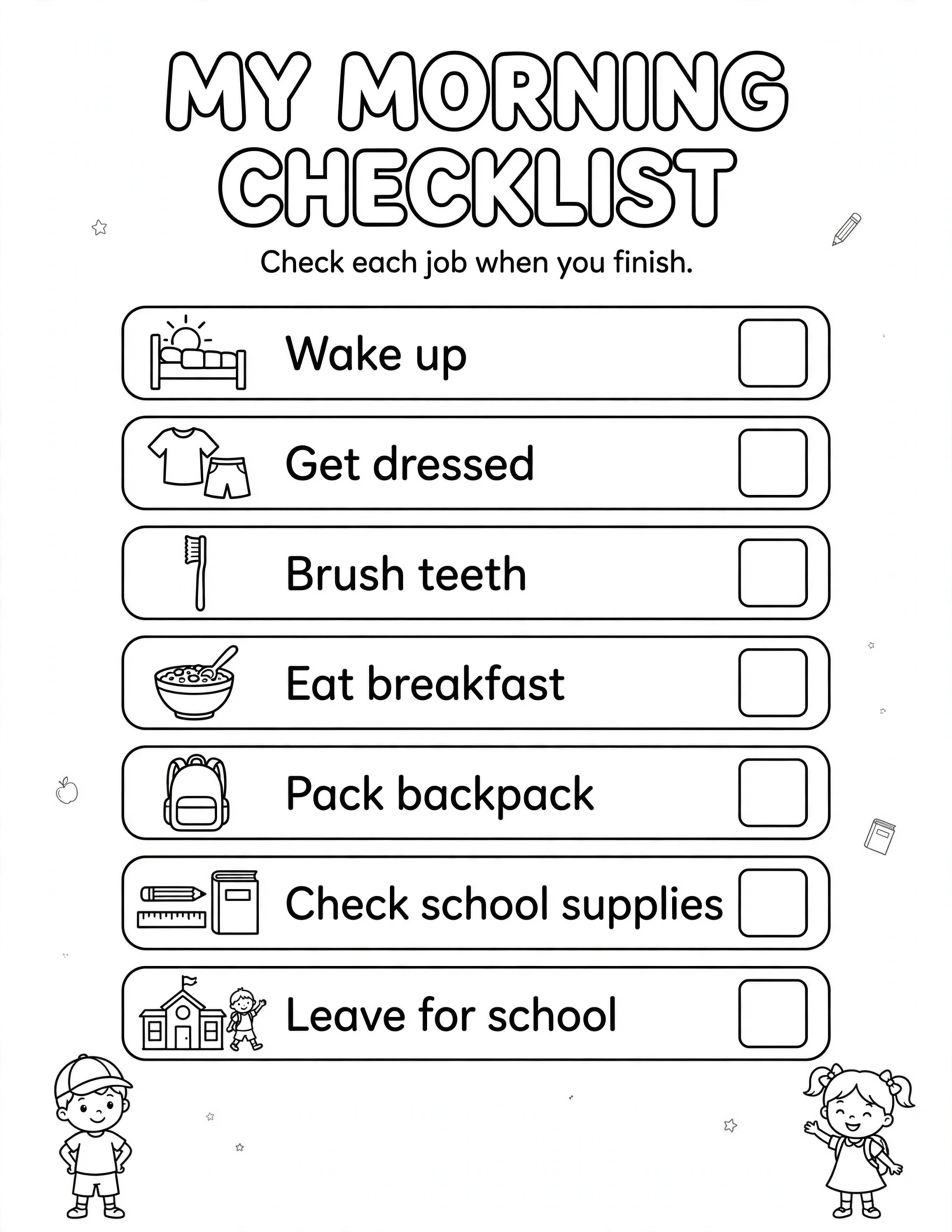 ELEMENTARY STUDENT MY WEEKLY PLAN