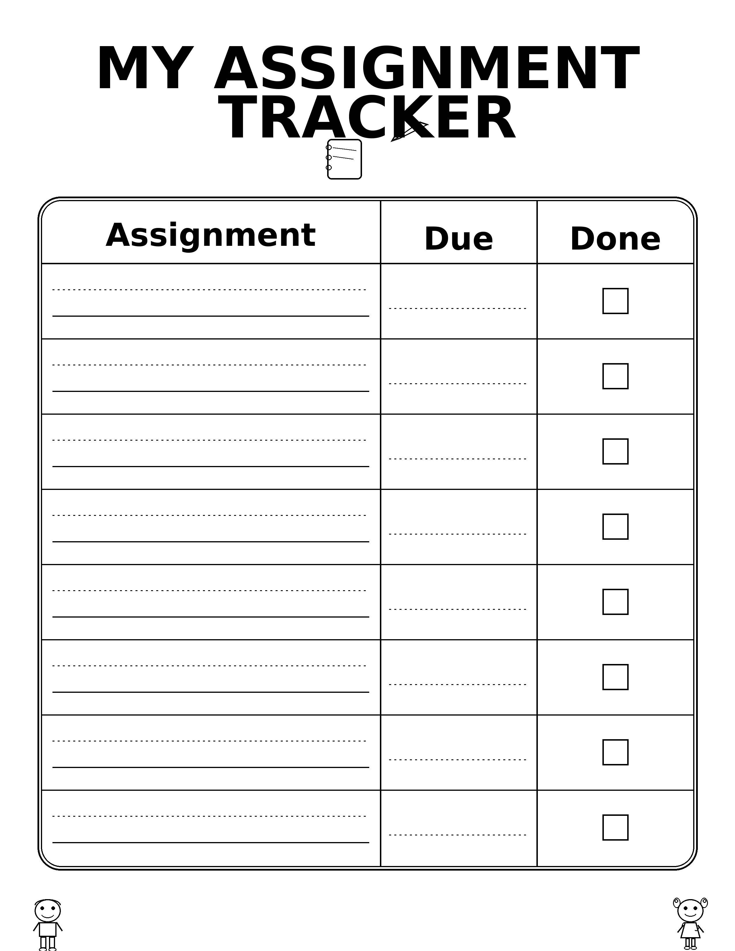 ELEMENTARY STUDENT READING PLANNER
